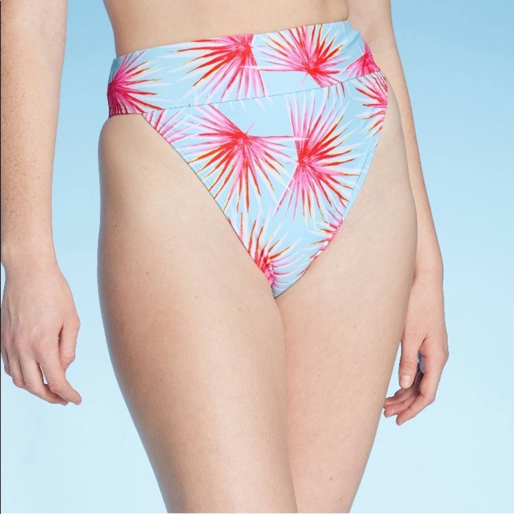High Leg High Waist Bikini Bottom